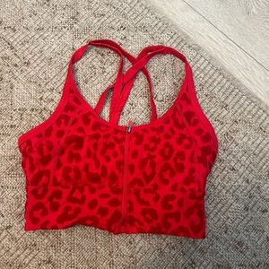 Balance athletica vitality sports bra cheetah